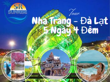 Tour Nha Trang – Đà Lạt 5 Ngày 4 Đêm