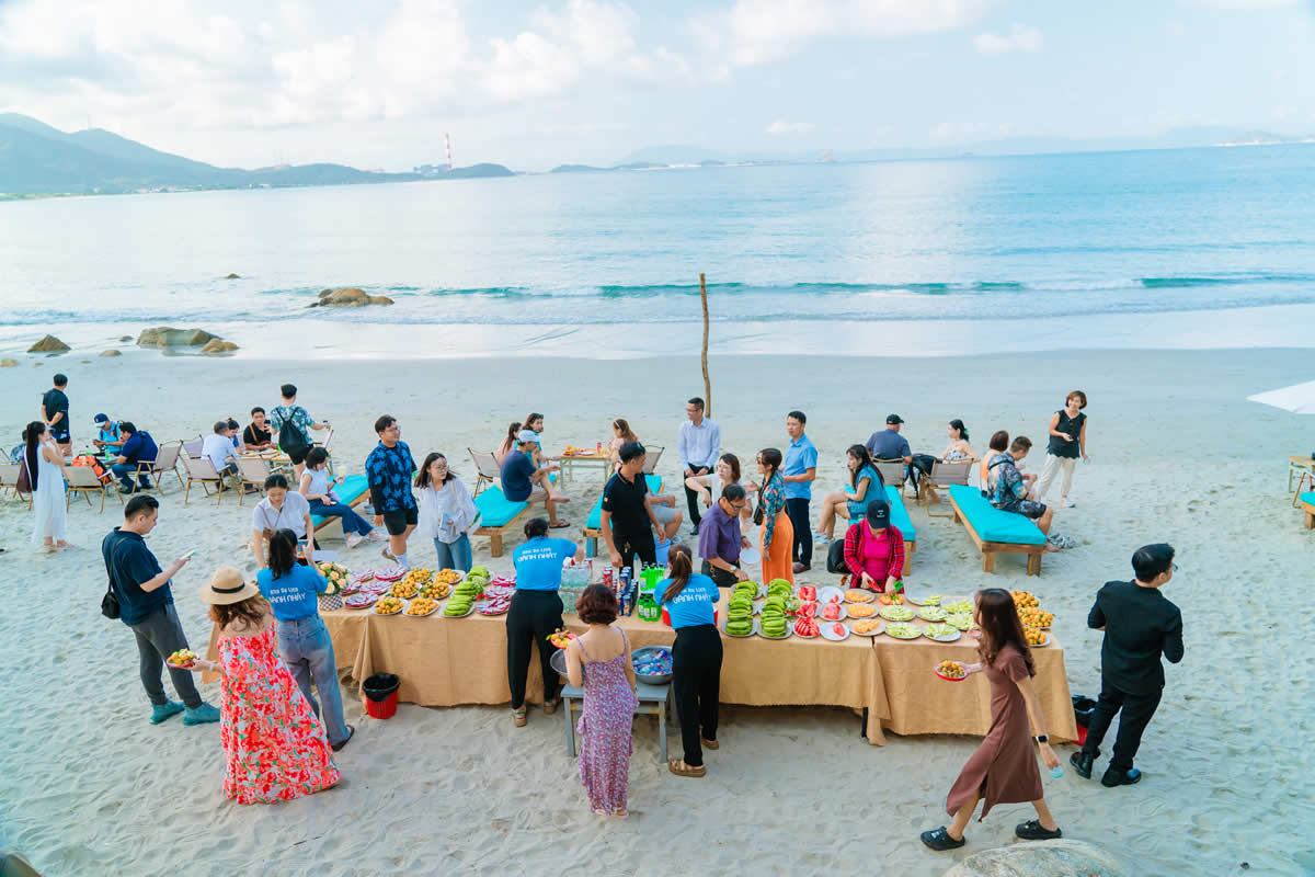 tiệc bbq gành nhảy
